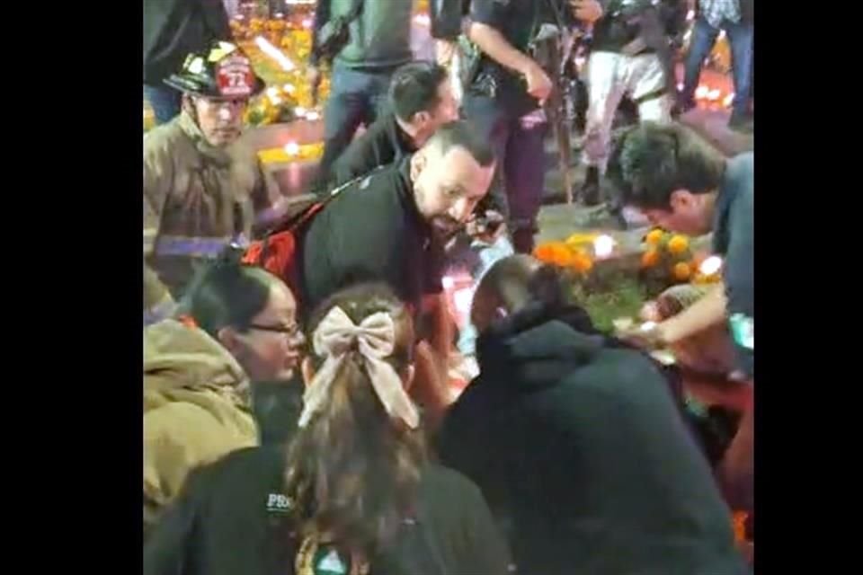 La agresión ocurrió en plena celebración por Día de Muertos.