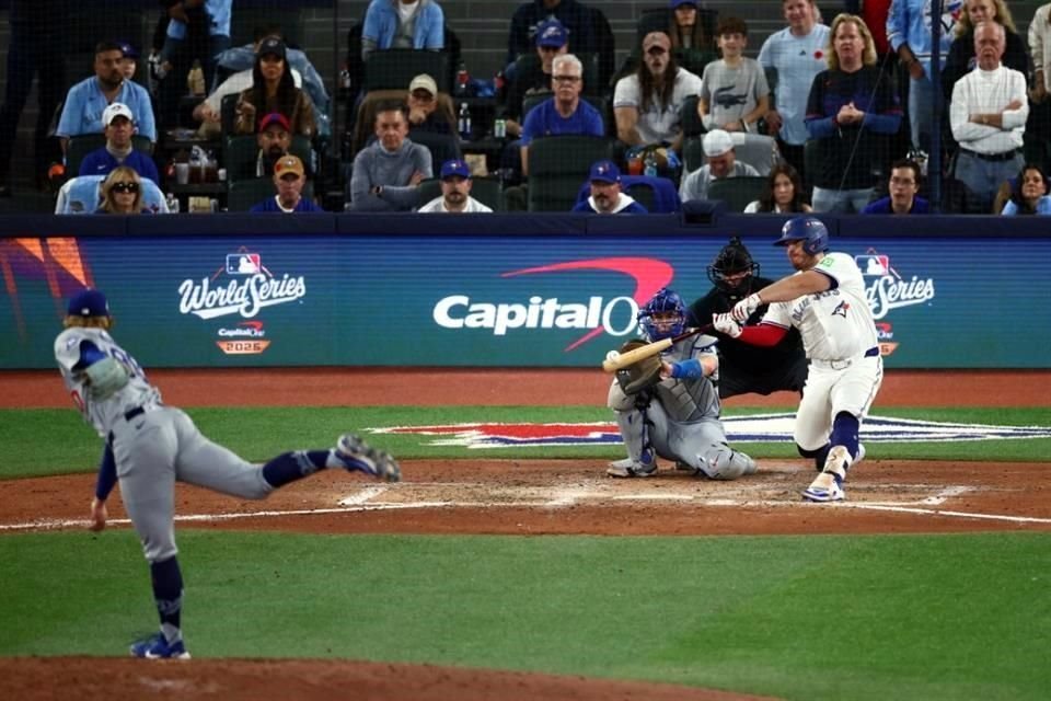 Alejandro Kirk no pudo cooperar en el título de Toronto.
