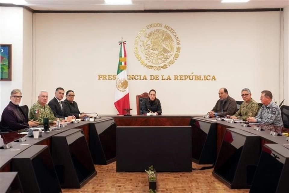 La Presidenta encabezó una reunión del Gabinete de Seguridad federal luego del asesinato del Edil.