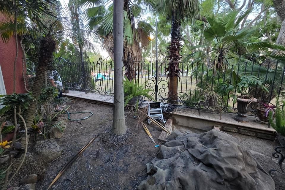 Un hombre sufrió quemaduras en el 40 por ciento de su cuerpo, en un accidente ocurrido en un domicilio del Fraccionamiento Bugambilias.