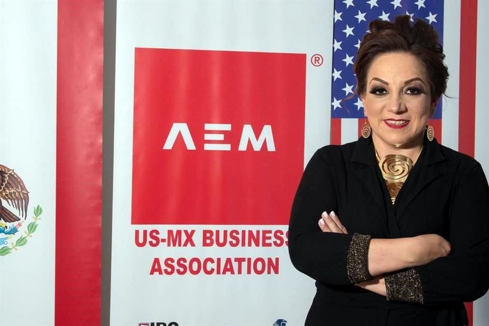 Georgina Tello, presidenta electa binacional de la AEM.