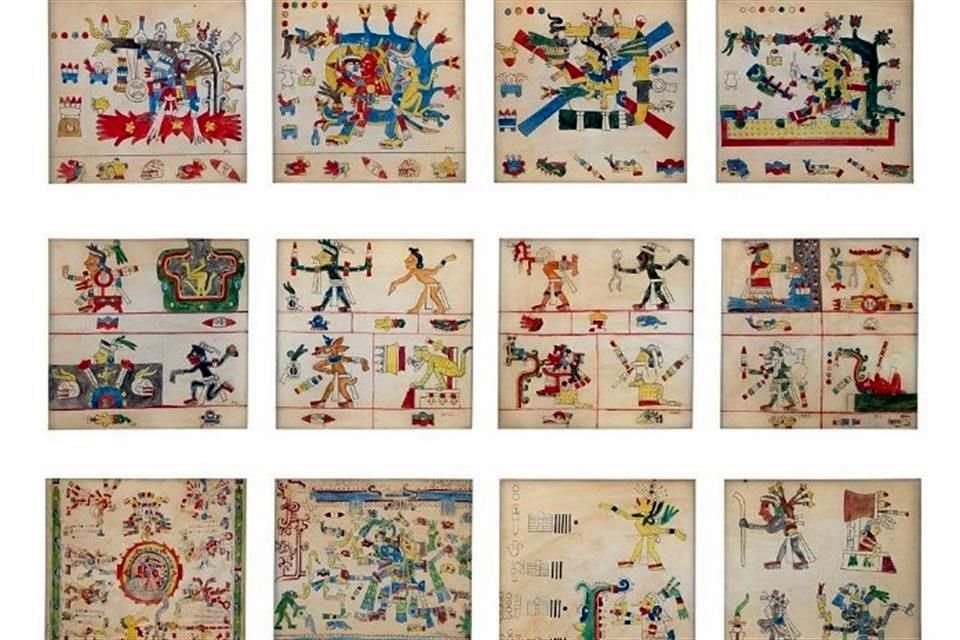 También figura en la puja que se llevará a cabo este jueves una copia exacta del 'Códice Laud' realizada por Miguel Covarrubias, dedicada al calendario ritual prehispánico.