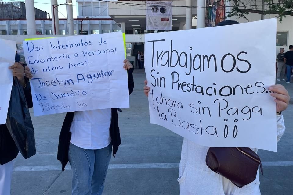 Son más de 100 empleados los que son afectados por la situación.