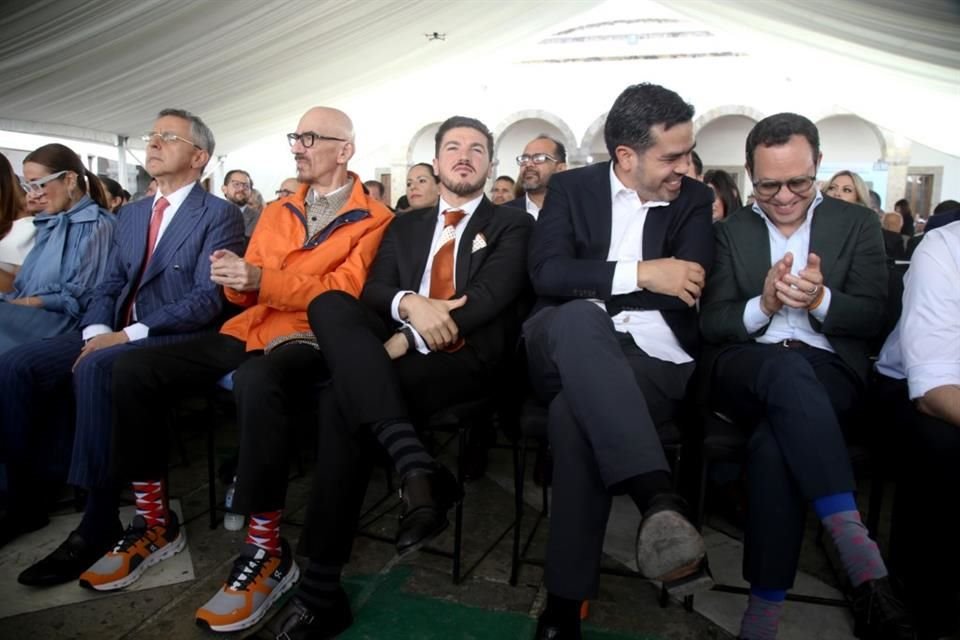 La plana mayor de Movimiento, estatal y nacional, arropó este jueves al Gobernador Pablo Lemus, durante su Primer Informe de Gobierno.