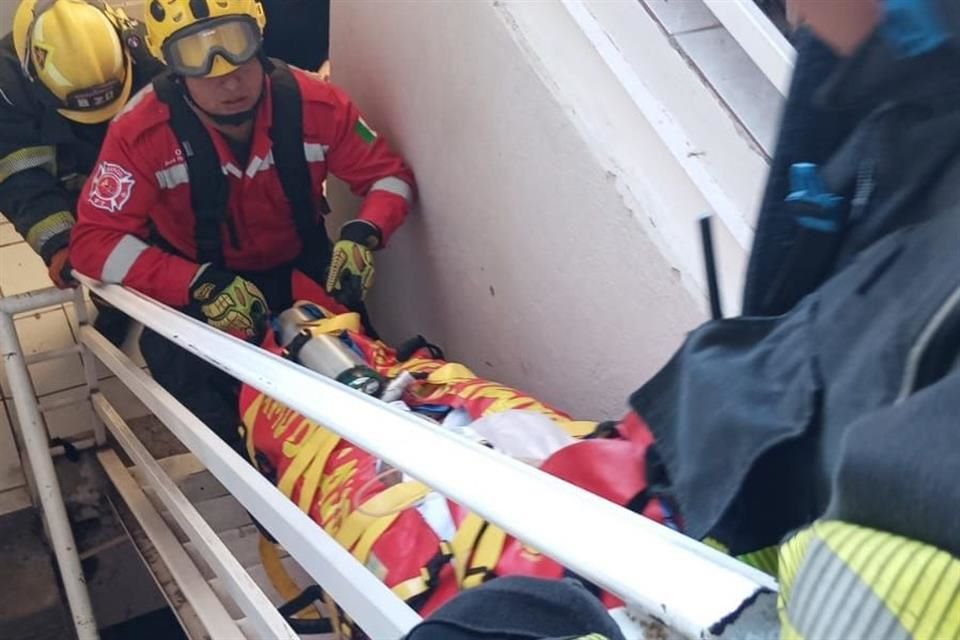 La víctima fue trasladada a un puesto de socorro en estado grave para recibir atención especializada.