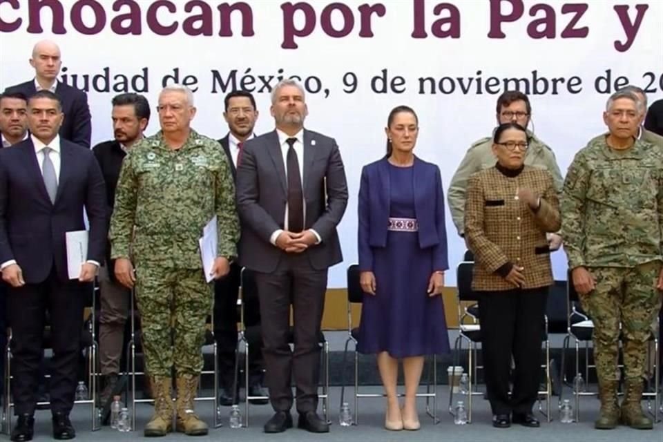 El Gobierno federal, encabezado por la Presidenta Claudia Sheinbaum, presentó el Plan Michoacán por la justicia y la paz.