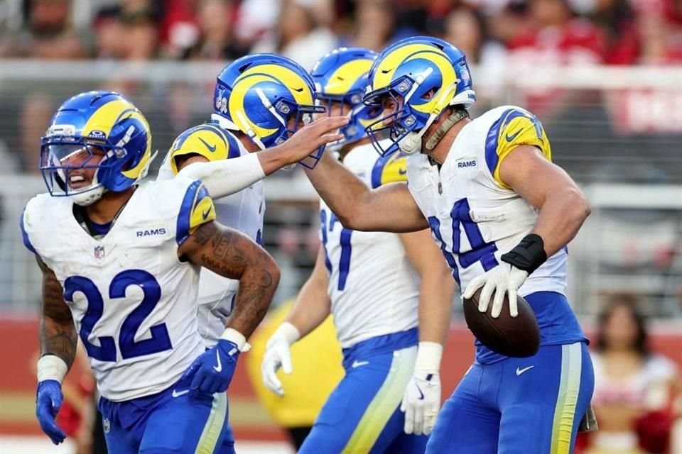 Los Rams de Los Ángeles salieron inspirados en San Francisco y se quedaron con una victoria clave ante 49ers.