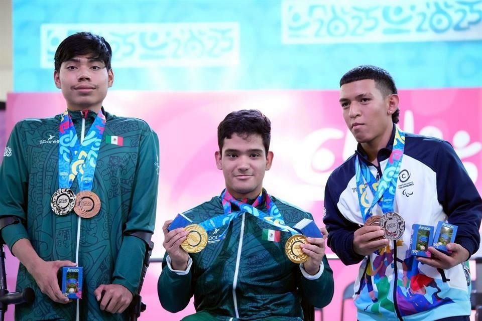 Los jaliscienses cosecharon 16 medallas en total: 3 oro, 5 plata, 8 bronce.