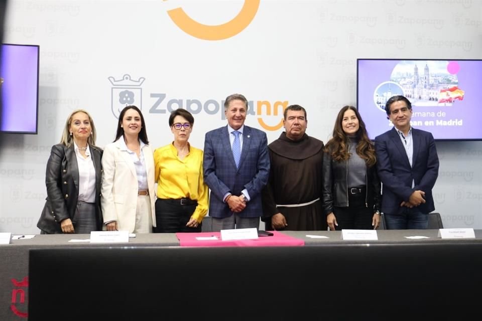 El Alcalde de Zapopan viajará a Madrid para una semana de actividades en la fundación Casa de México en España.