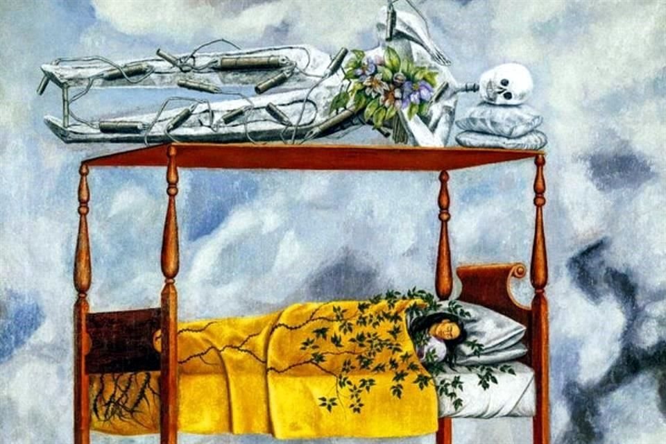'El sueño (La cama)' (1940), de Frida Kahlo