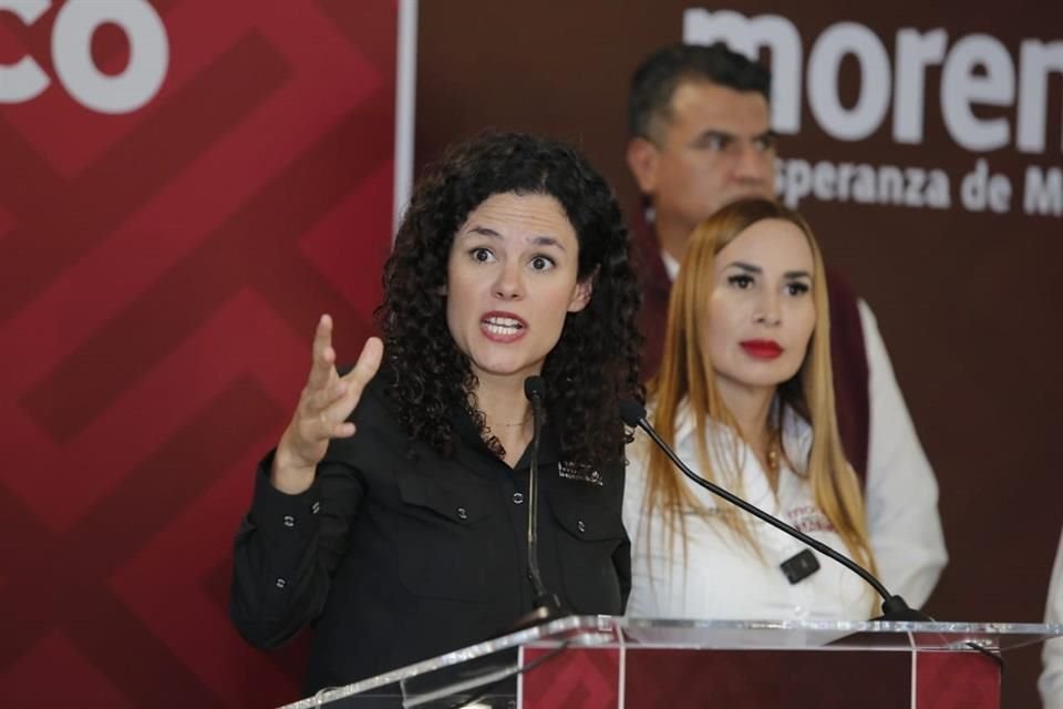 Luis María Alcalde, presidenta del Comité Ejecutivo Nacional de Morena, en Jalisco.