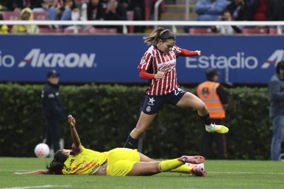 Alicia Cervantes fue neutralizada por las zagueras americanistas.