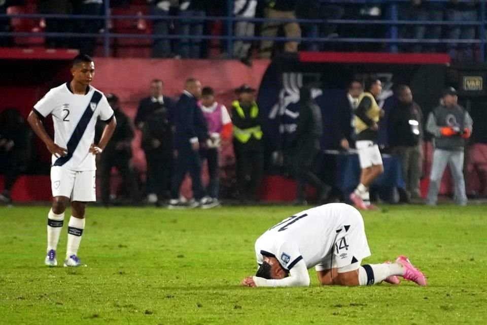 La decepción de los guatemaltecos fue clara.