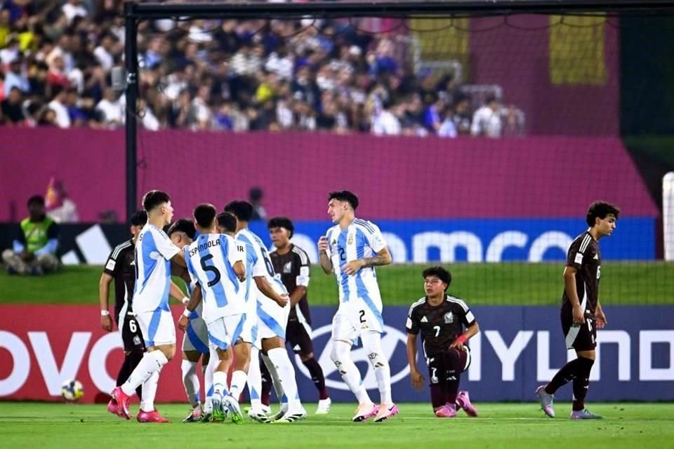 La albiceleste nunca bajó los brazos.