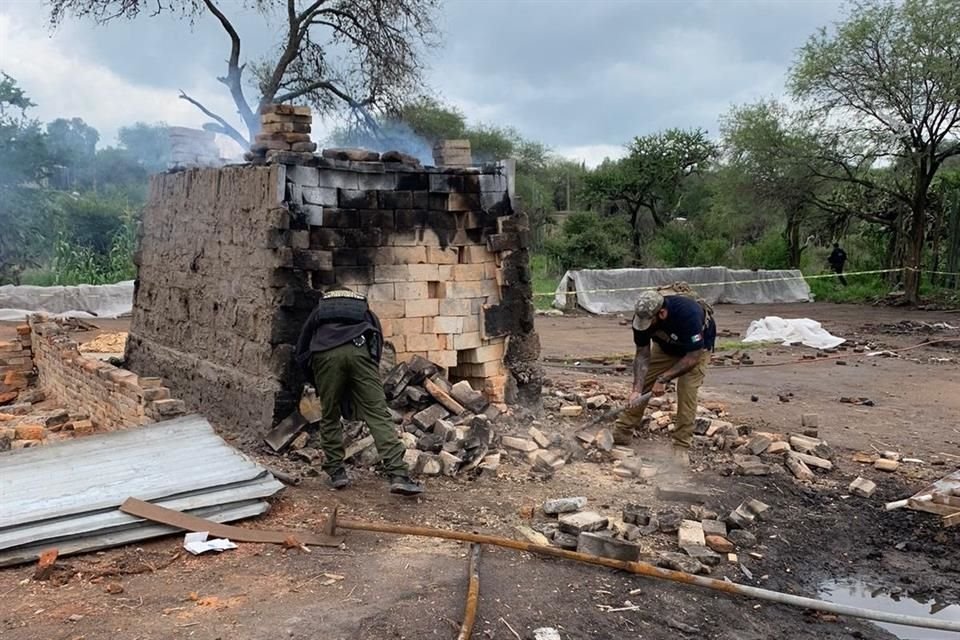 El horno fue descubierto en la Colonia Orilla del Agua.
