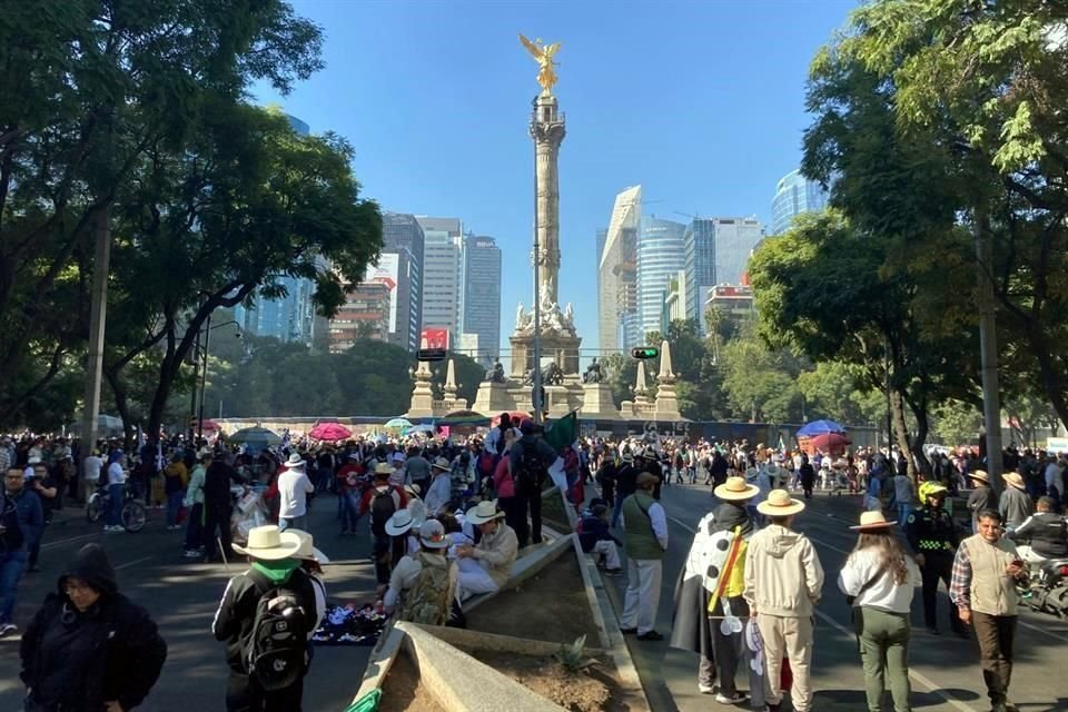 El Ángel de la Independencia es el punto de encuentro.