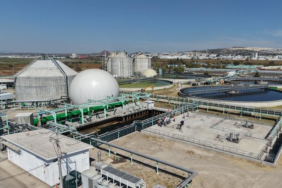 La planta de tratamiento de aguas residuales El Ahogado, que se localiza entre Tlajomulco de Zúñiga y El Salto, alcanzaría hasta 40 por ciento de eficiencia energética.