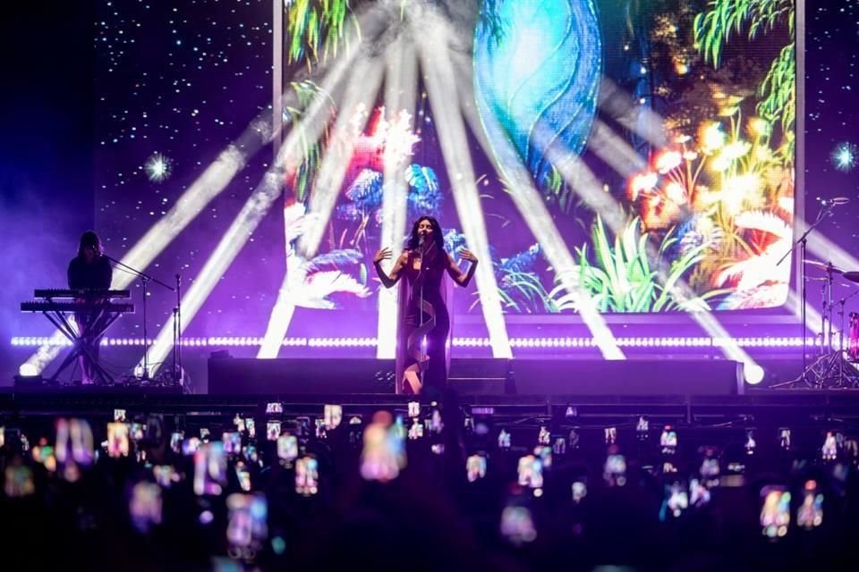 Encendió los ánimos con la interpretación de 'CUNTISSIMO'.