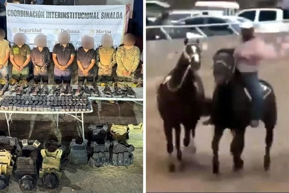 Al menos 12 personas murieron en dos balaceras en Sinaloa durante un enfrentamiento y en una carrera de caballos en Chihuahua.