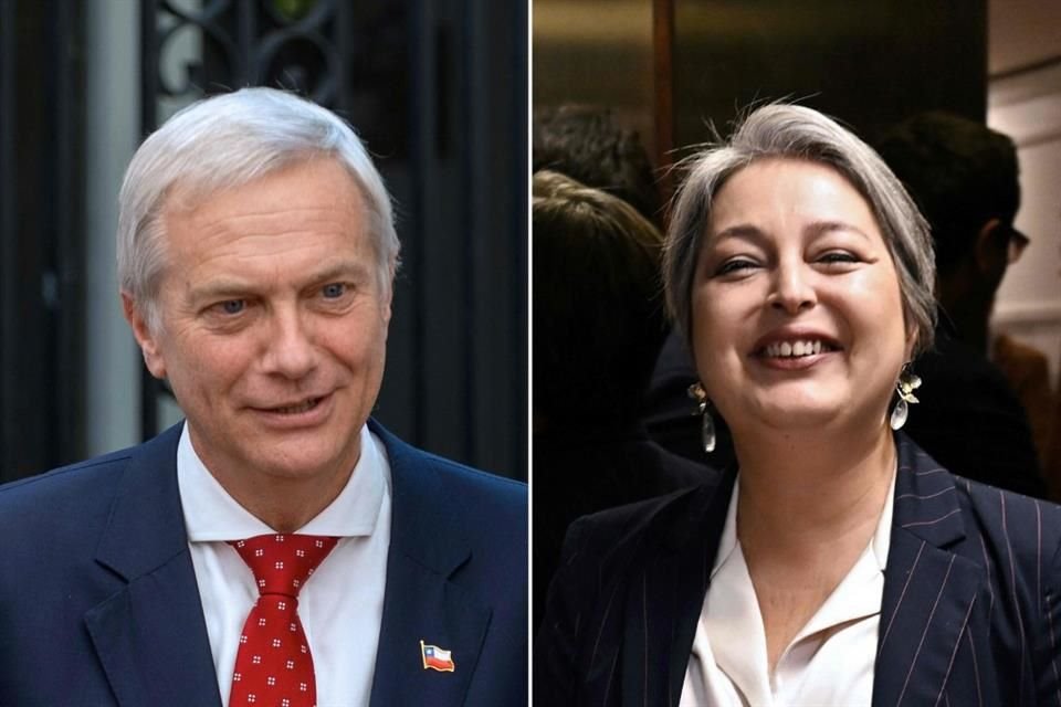 La candidata oficialista Jeannette Jara y el derechista José Antonio Kast irían a una segunda vuelta presidencial en Chile.