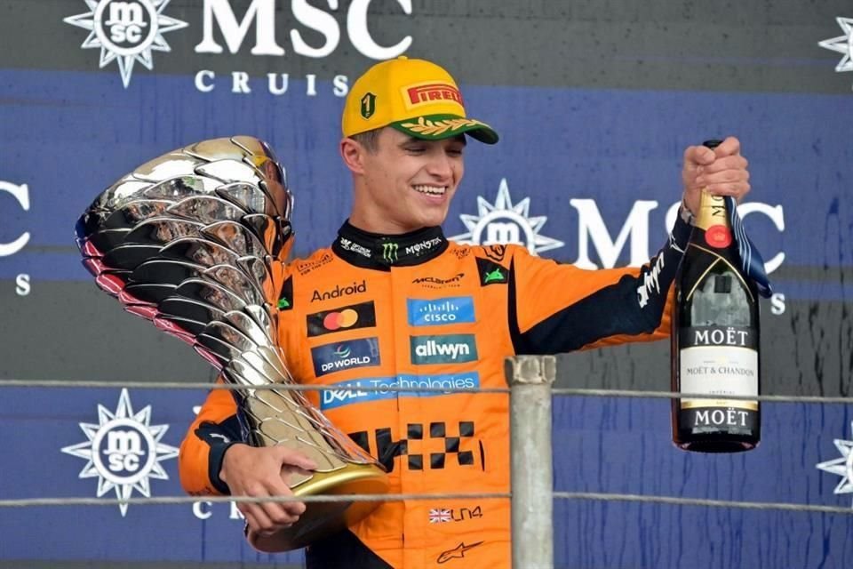 Lando Norris es el líder de la F1.