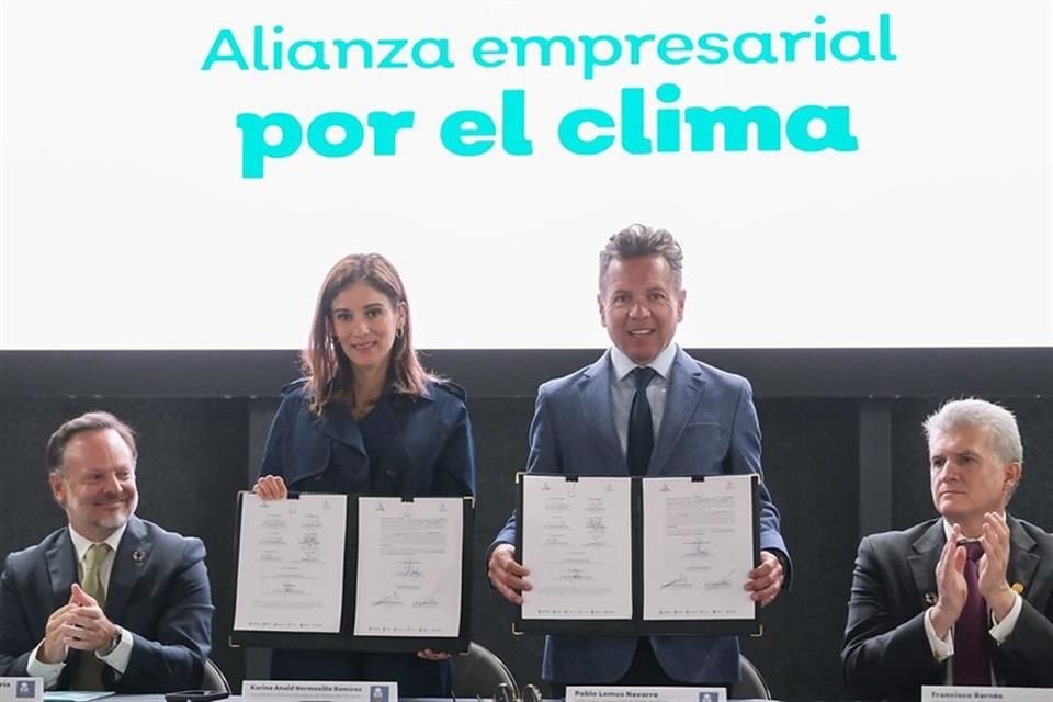 Jalisco y empresas se alían para descarbonizar economía en 2050.