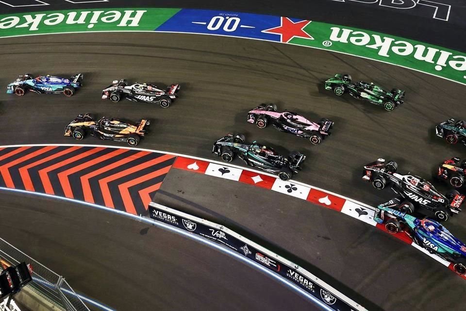 No habrá el mejor clima previo al GP de Las Vegas.