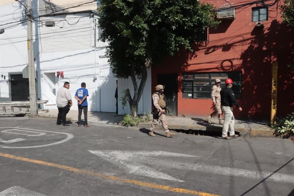 La mañana de ayer comenzó a registrarse movimiento en el predio.