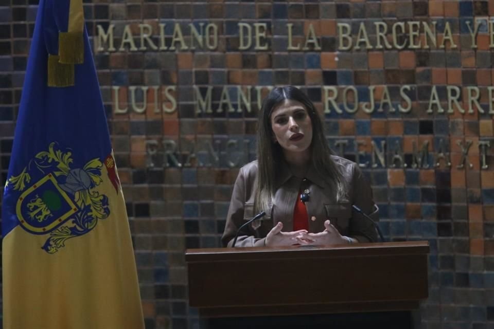 La Secretaria del Sistema de Asistencia Social, Priscilla Franco Barba, fue cuestionada sobre acciones relacionada con estancias infantiles.