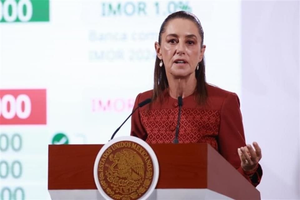 Claudia Sheinbaum, Presidenta de México.