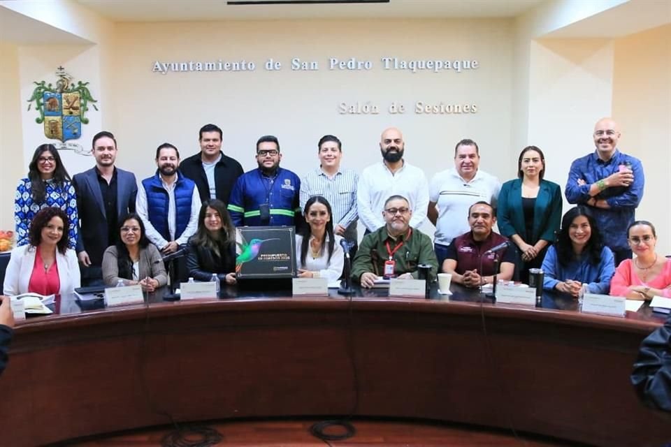 Presentan ante cabildo presupuesto para 2026 en Tlaquepaque.