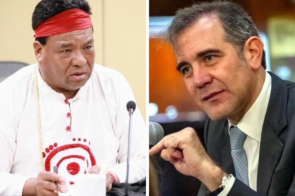 Mauricio Mata, gobernador indígena de Guanajuato rechazó que la Corte elimine de libros de texto el capítulo sobre burla de Lorenzo Córdova, cuando era presidente del INE.