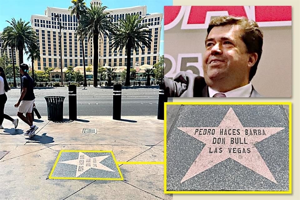 Entre mexicanos que tienen estrella en Las Vegas, está diputado Pedro Haces, por espectáculo taurino sin sangre que llevó a esa ciudad.