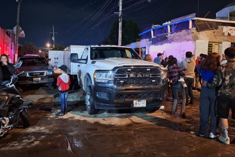 Un hombre de unos 40 años fue atacado en agresión directa, en la Colonia Lomas del Cuatro.