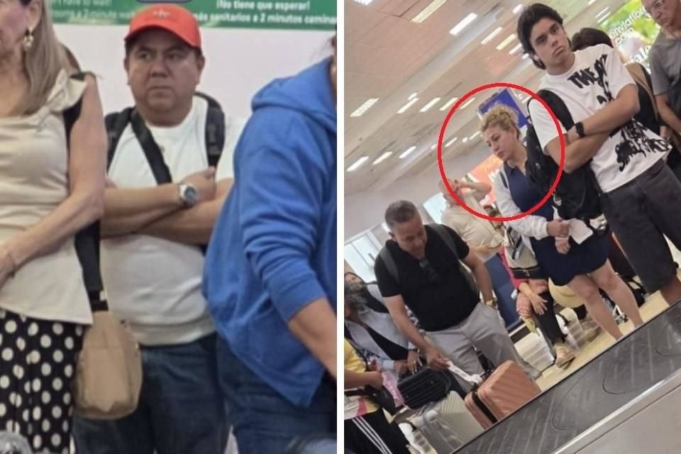 Eric Domínguez, subsecretario de Finanzas de Veracruz, y Miriam García, diputada de Morena, fueron exhibidos en un vuelo a Miami.