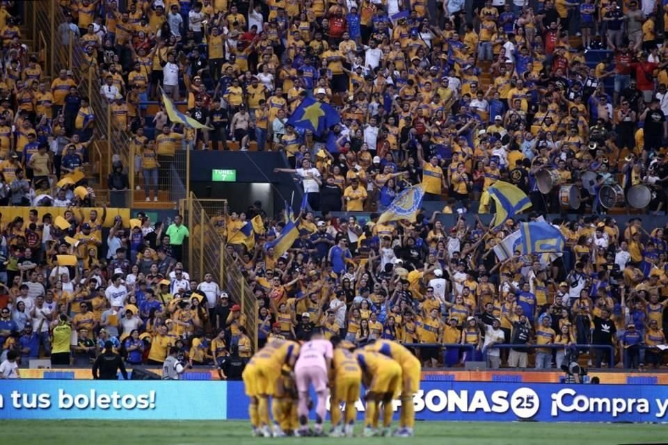 Los Tigres buscaban ante América mantener la racha de triunfos en el Apertura 2025.