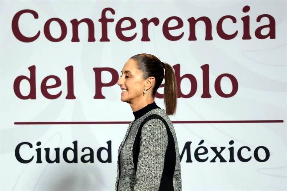 La Presidenta Claudia Sheinbaum dijo que la Secretaría de Hacienda afina los lineamientos.