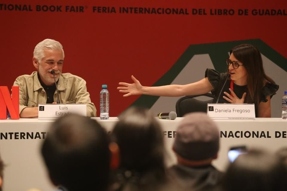Luis Estrada, y Daniela Fregoso.