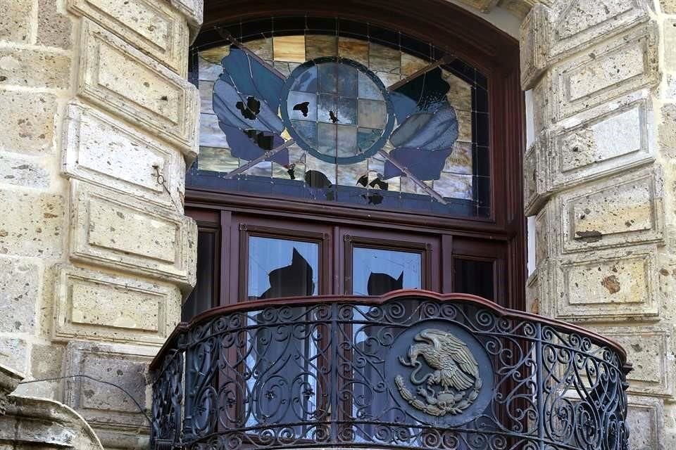 Gobierno de Jalisco obtuvo licencias necesarias para reparar daños en Palacio de Gobierno tras protestas realizadas por la Generación Z.