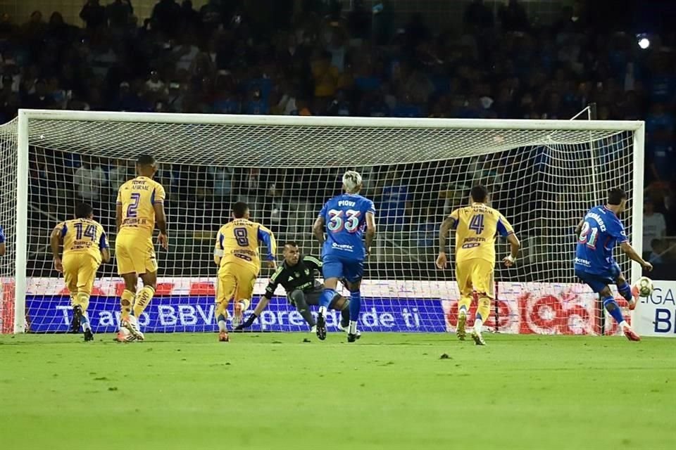 La definición del 'Toro' Fernández en el tiro penal.