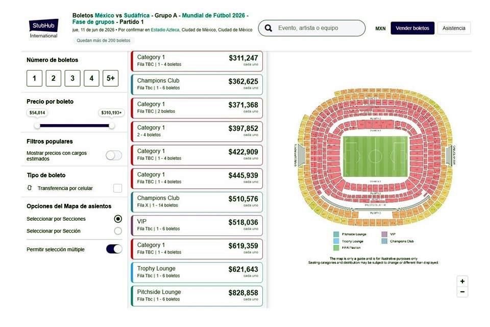 El Tri inaugura el Mundial ante Sudáfrica.