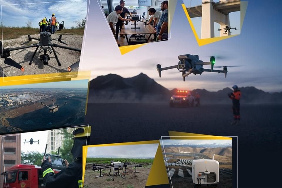 Los drones de uso empresarial tienen el potencial de mejorar y optimizar actividades en sectores clave de México como la agricultura.