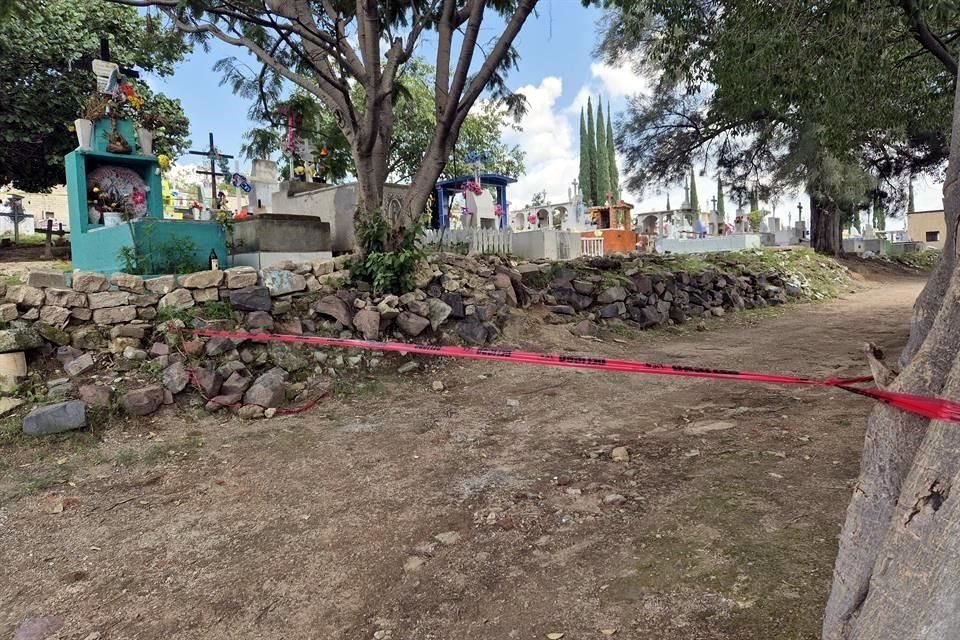El colectivo hizo el hallazgo el sábado.