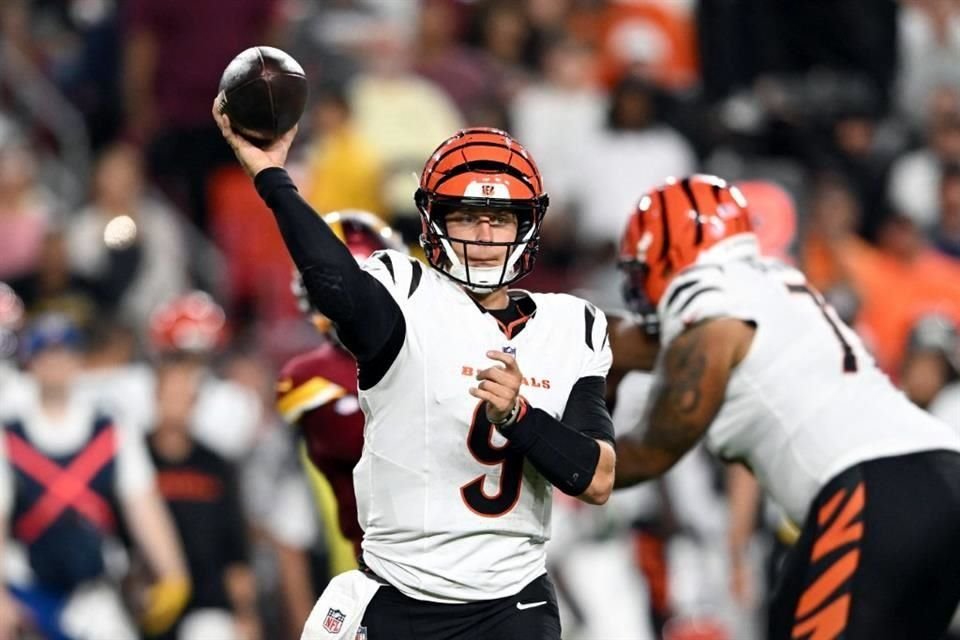 Joe Burrow comandó tres series ofensivas.