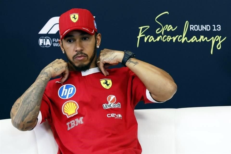 Lewis Hamilton ha batallado en su temporada debut con Ferrari.