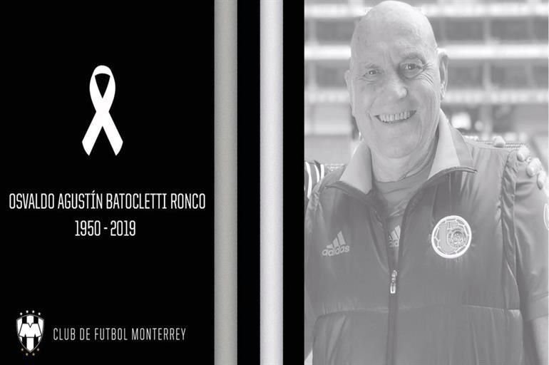 El mundo del futbol lamenta el fallecimiento de la leyenda de los Tigres Osvaldo Batocletti, quien perdió este viernes la batalla contra el cáncer.