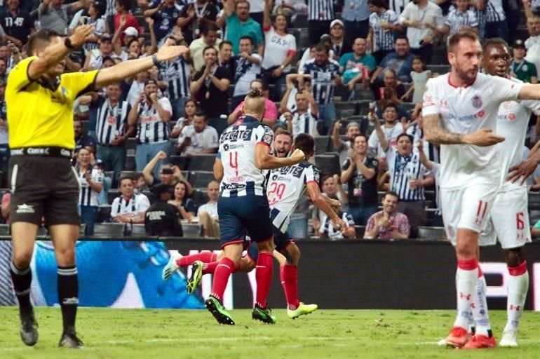 Observa las acciones del partido Rayados-Toluca.