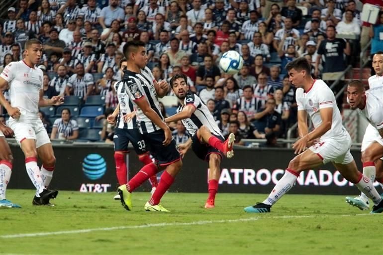 Observa las acciones del partido Rayados-Toluca.
