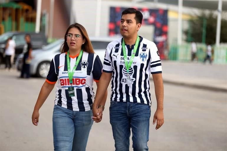 Observa el color en el TSM en el duelo Santos-Rayados.