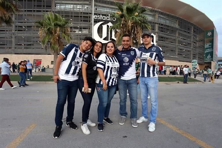 Observa el color en el TSM en el duelo Santos-Rayados.